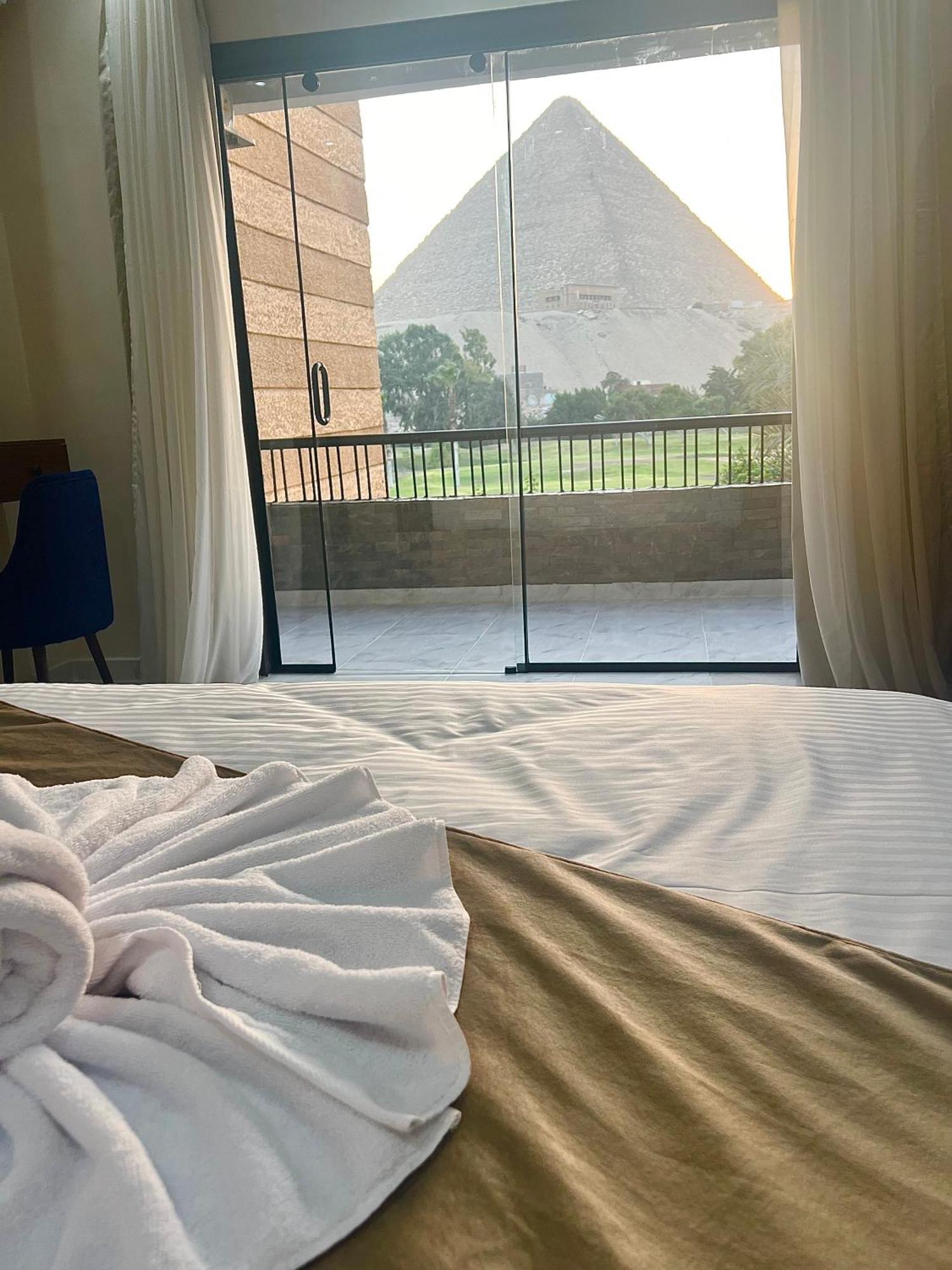 New Glamour Pyramids Hotel Kafret el-Gabal Kültér fotó
