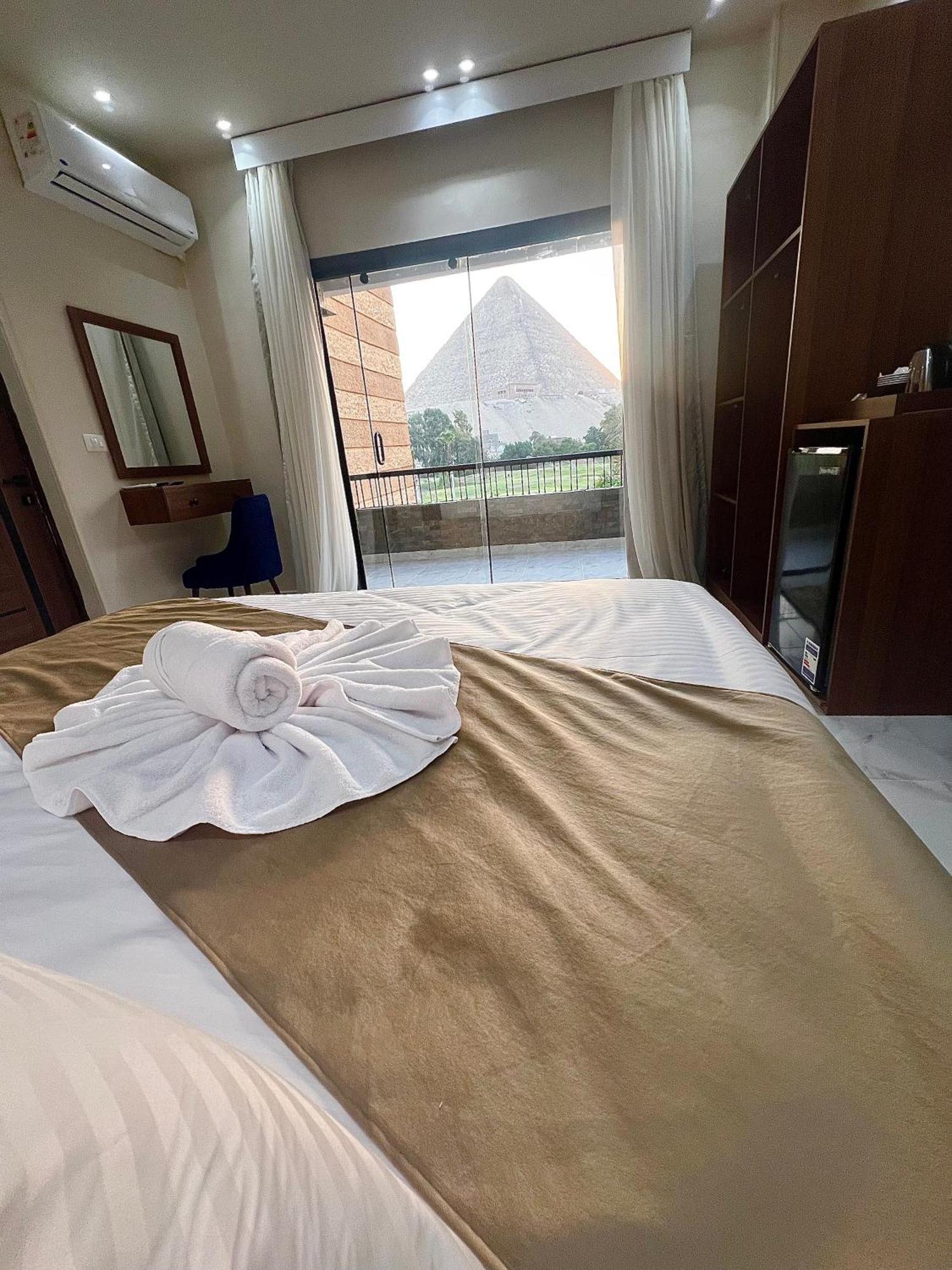 New Glamour Pyramids Hotel Kafret el-Gabal Kültér fotó