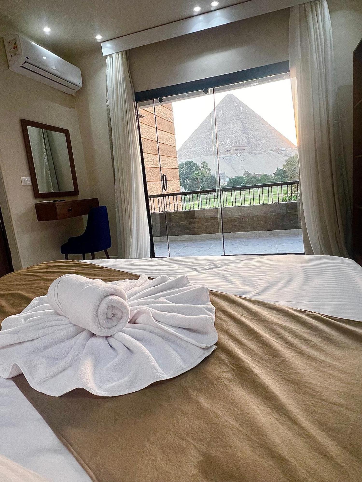 New Glamour Pyramids Hotel Kafret el-Gabal Kültér fotó